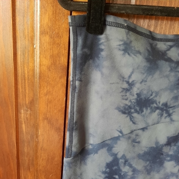 Threads 4 Thought ReActive navy blue gray tie dye maternity leggings size large - Picture 4 of 12